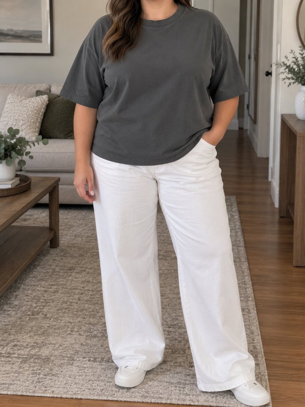 Banana Republic Oversized Cotton T-Shirt – Size XL